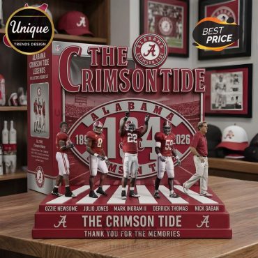 Alabama Crimson Tide Legends Collector’s Edition Commemorative Plaque