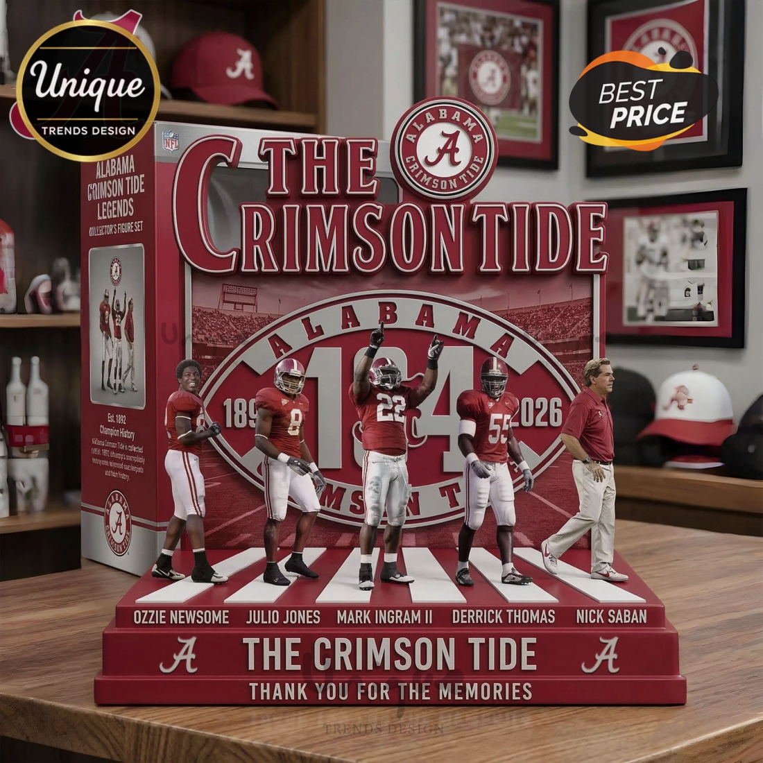 Alabama Crimson Tide Legends Collector’s Edition Commemorative Plaque Alabama Crimson Tide Legends Collector’s Edition Commemorative Plaque