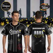 Black Orioles baseball jersey with BIGBANG design! 