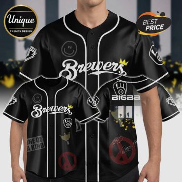 BigBang x Brewers Jersey Limited Edition Baseball Jersey