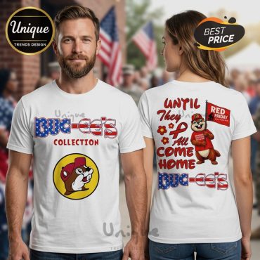 Buc-ee’s Red Friday Remember Everyone Deployed Graphic T-Shirt
