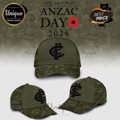 Carlton Blues Anzac Day 2026 Camo Limited Edition Hoodie Craftsmanship Detail - demo10