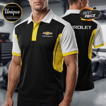 Chevrolet Premium Embroidered Polo Shirt Chevrolet Premium Embroidered Polo Shirt