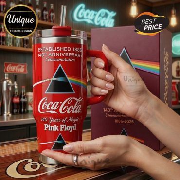 Coca-Cola 140th Anniversary Pink Floyd Limited Edition 40oz Tumbler