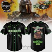 Colorado Rockies Star Wars Mandalorian Grogu Limited Edition Jersey