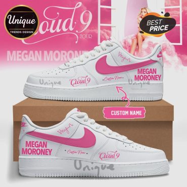 Custom Megan Moroney Cloud 9 Tour Air Force 1 Sneakers