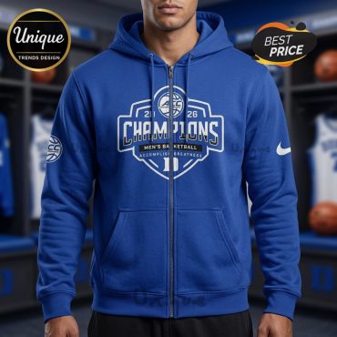 Duke Blue Devils 2026 Champions Basketball Team Zip Hoodie