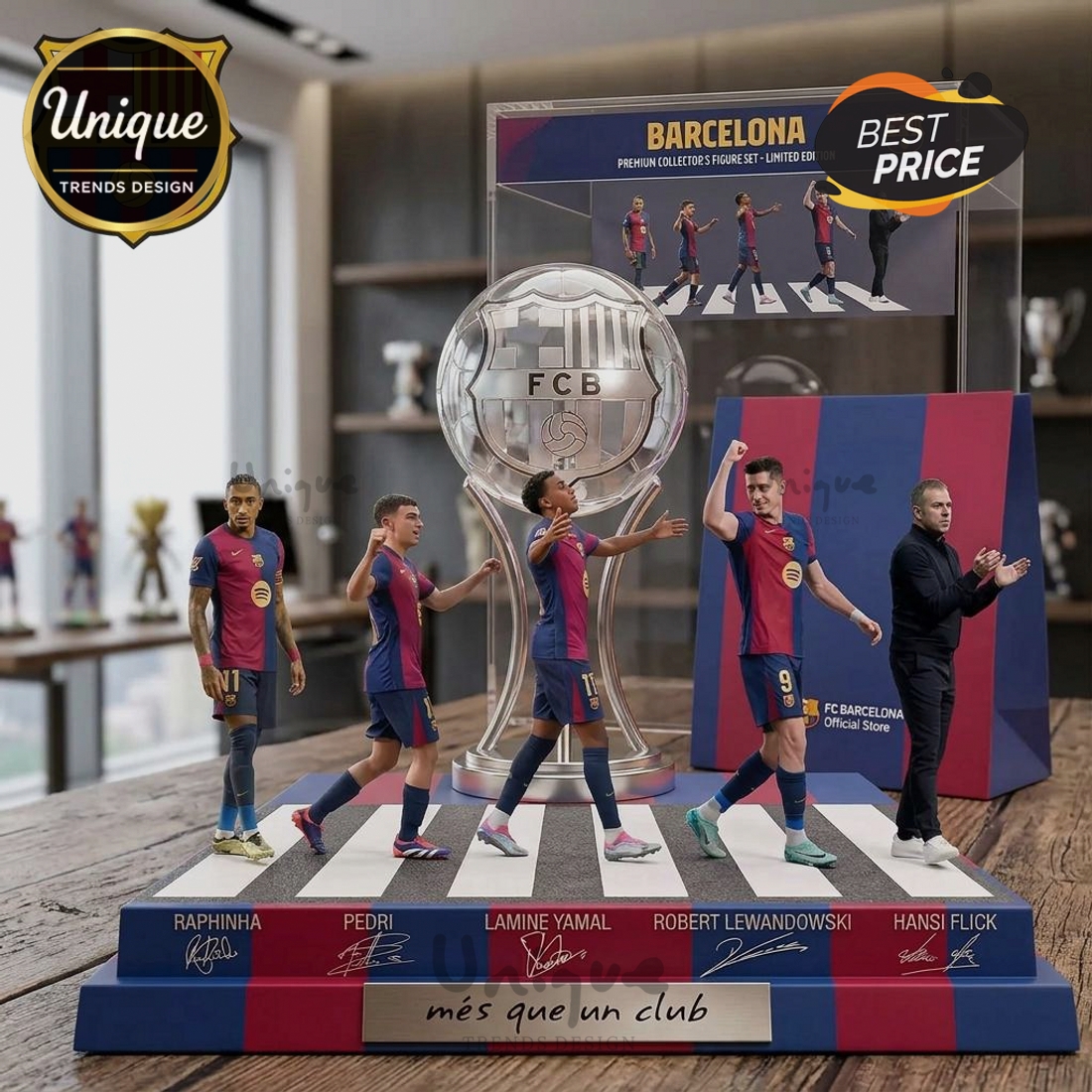 FC Barcelona Mes Que Un Club Premium Collector’s Limited Edition Plaque FC Barcelona Mes Que Un Club Premium Collector’s Limited Edition Plaque