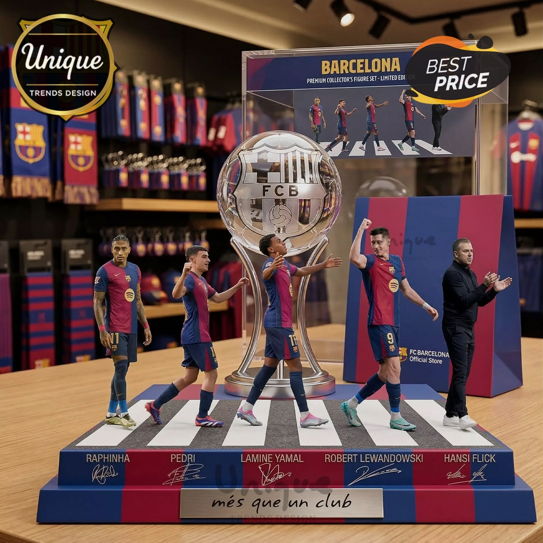 FC Barcelona Mes Que Un Club Premium Collector’s Limited Edition Plaque FC Barcelona Mes Que Un Club Premium Collector’s Limited Edition Plaque