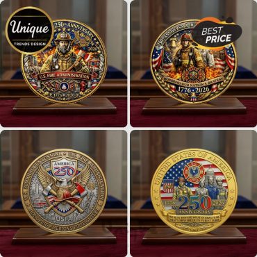 Firefighter 250th Anniversary Premium Commemorative Challenge Coin Firefighter 250th Anniversary Premium Commemorative Challenge Coin