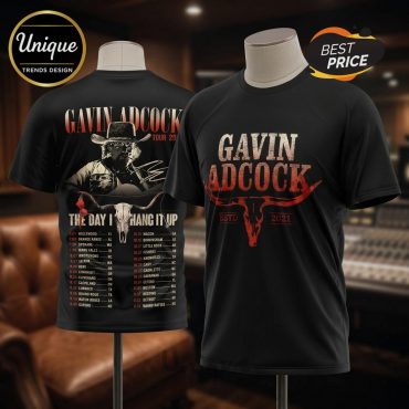 Gavin Adcock Tour 2026 Shirt, Estd 2021, Premium Country Music Concert Tee