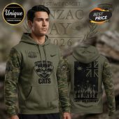 Geelong Cats Anzac Day 2026 Limited Edition Camo Hoodie Main View - demo10