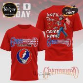 Red Grateful Dead shirt with 