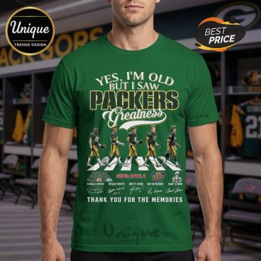 Green Bay Packers Greatness Tribute Tee Shirt