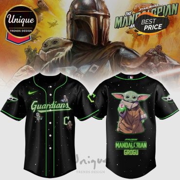 Guardians of Cleveland x Mandalorian Grogu Limited Edition Baseball Jersey