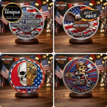 Harley-Davidson Freedom 250 Commemorative US Flag Premium Coin Harley-Davidson Freedom 250 Commemorative US Flag Premium Coin