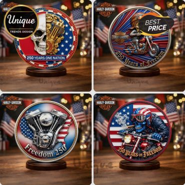 Harley-Davidson Freedom 250 Commemorative US Flag Premium Coin