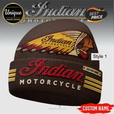 Indian Motorcycle Personalized Beanie Hat