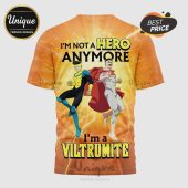 Orange Invincible tee! Omni-Man and Invincible characters!