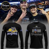 Jackrabbits Champions 2026 Summit League Basketball Hoodie Trendy Fashion - demo10