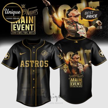John Cena Saturday Night’s Main Event Astros Baseball Jersey
