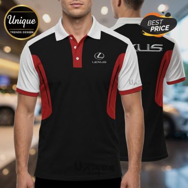 Lexus Premium Automotive Logo Embroidered Classic Polo Shirt Lexus Premium Automotive Logo Embroidered Classic Polo Shirt