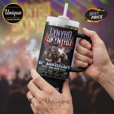 Lynyrd Skynyrd 1964-2025 61st Anniversary Stanley Tumbler