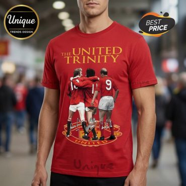 Manchester United Trinity Legends Graphic Premium T-Shirt