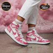 Megan Moroney Cloud 9 Custom Pink Air Jordan High Top Sneakers