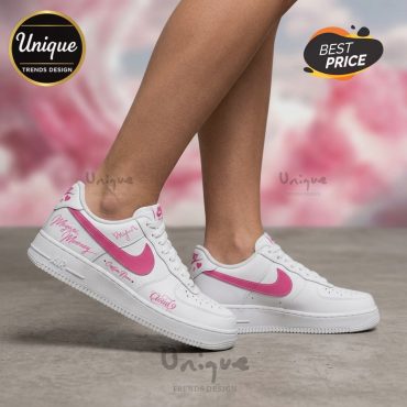 Megan Moroney Cloud 9 Tour Custom White Air Force 1 Sneakers
