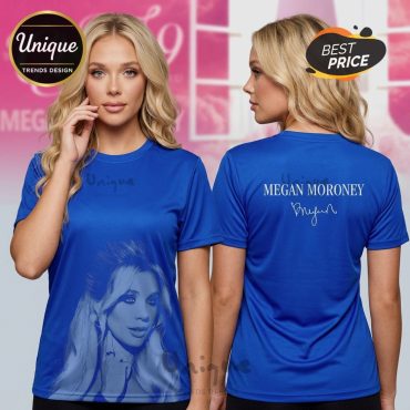 Megan Moroney Cloud 9 Tour Graphic Royal Blue Unisex T-Shirt