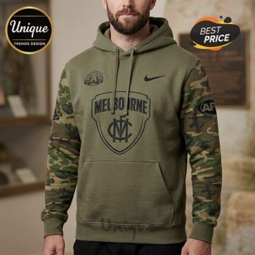 Melbourne Demons ANZAC Day 2026 Camo Limited Edition Hoodie