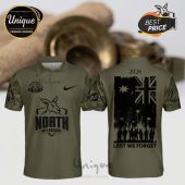 North Melbourne Kangaroos Anzac Day 2026 Limited Edition Polo Main View - demo10