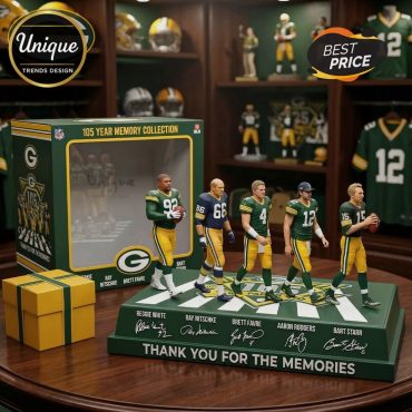 Packers 105th Anniversary Memory Collection Premium Display Plaque