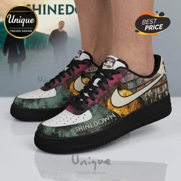Shinedown Dance Kid Act II Album Art Air Force 1 Sneakers