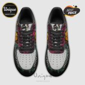 Shinedown sneakers! White, black, pink, yellow hues. 