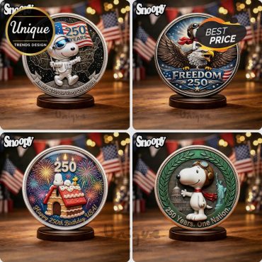 Snoopy 250th Anniversary Commemorative America Coin Snoopy 250th Anniversary Commemorative America Coin