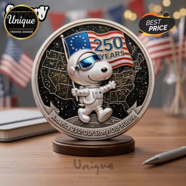Snoopy 250th Anniversary Commemorative America Coin