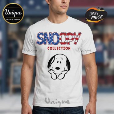 Snoopy Red Friday Collection 3D Graphic Print T-Shirt