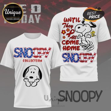 Snoopy Red Friday Collection 3D Graphic Print T-Shirt
