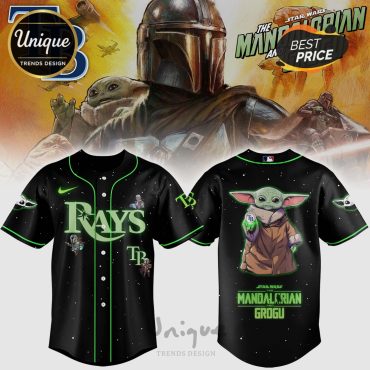 TB Rays Mandalorian Grogu Limited Edition Baseball Jersey