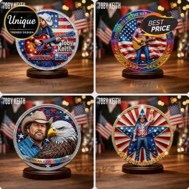 Toby Keith Patriotic Freedom 250 Premium Collector’s Coin Toby Keith Patriotic Freedom 250 Premium Collector’s Coin