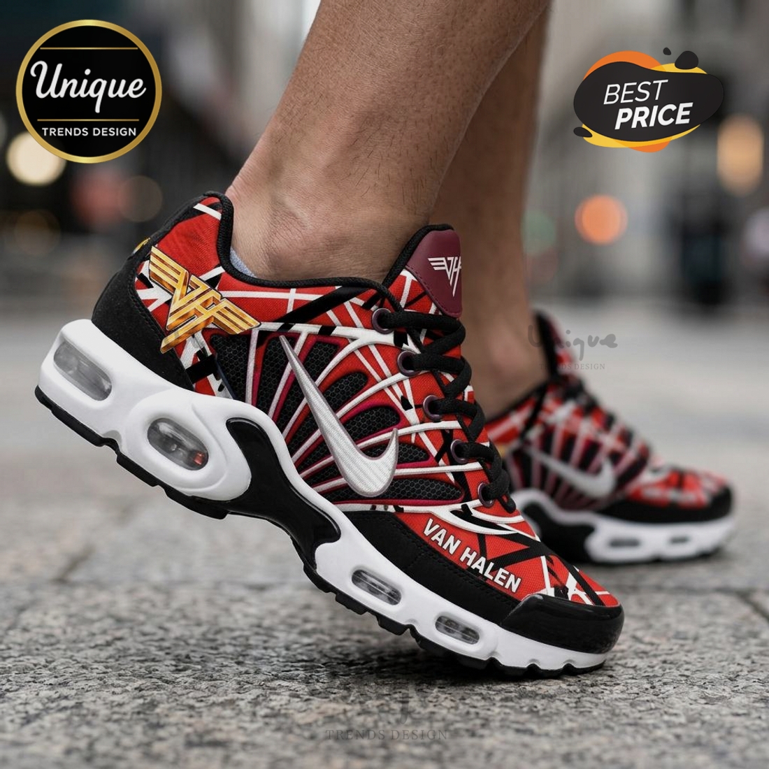 Van Halen Rock Band Premium TN Sneakers Limited Edition Van Halen Rock Band Premium TN Sneakers Limited Edition