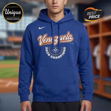 Venezuela 2026 World Baseball Classic Champions Pullover Hoodie