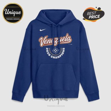 Venezuela 2026 World Baseball Classic Champions Pullover Hoodie