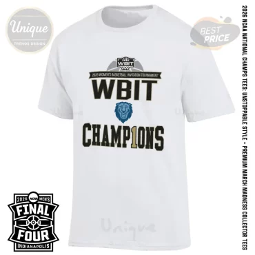 2026 WBIT Women’s Basketball Champions Premium T-Shirt
