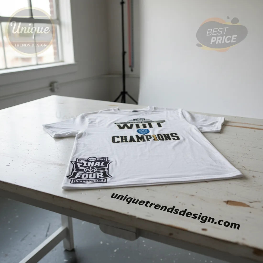 2026 WBIT Women's Basketball Champions Premium T-Shirt