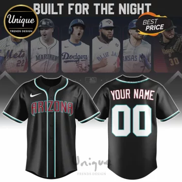 Arizona Diamondbacks MLB Custom Name & Number Baseball Jersey