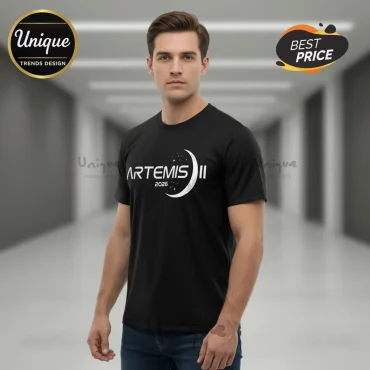 Artemis II Dark Side of the Moon Astronaut Signatures Shirt