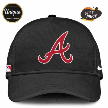 Atlanta Braves Personalized Black Baseball Jersey Custom Fan Name Number
